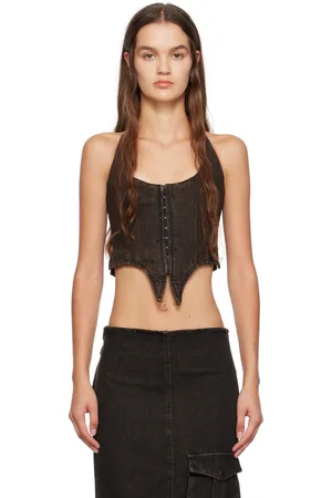 Miaou Dani Denim Tank Top