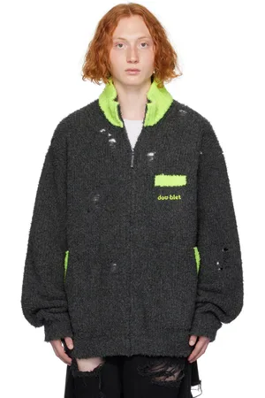 DOUBLET Gray Zip Jacket