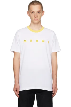 Marni White Polka Dot T-Shirt