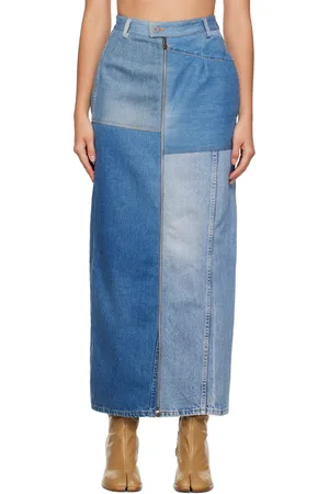 Niccolo Pasqualetti Patta Denim Maxi Skirt