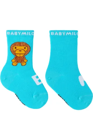 BAPE Kids Blue Baby Milo Socks