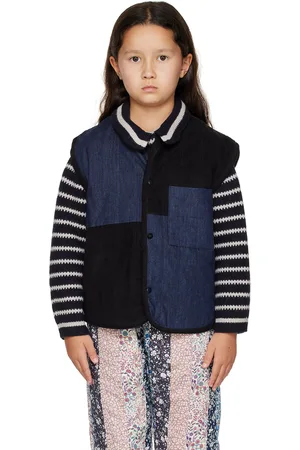 Esther Kids Blue & Black Skye Vest
