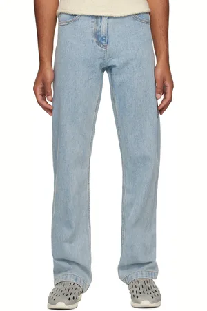 Low Classic Blue Straight-Leg Jeans