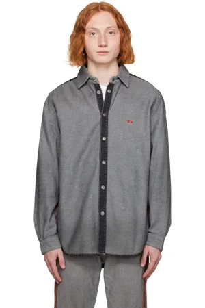 Diesel Black D-Simply-Sp1-S Denim Shirt