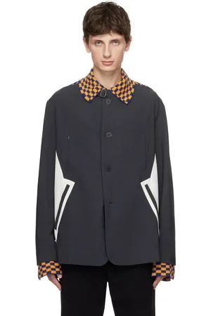 Kiko Kostadinov Gray Sorelle Jacket
