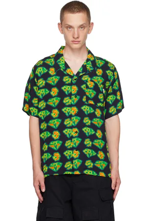 Billionaire Boys Club Black & Green Heat Map Shirt