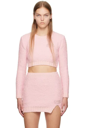 GCDS Pink Hairy Sweater