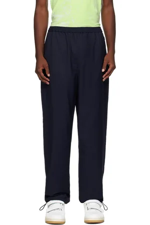Acne Studios Navy Three-Pocket Trousers