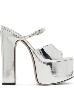 Heels & Wedges - Silver - women - 673 products | FASHIOLA INDIA-hkpdtq2012.edu.vn