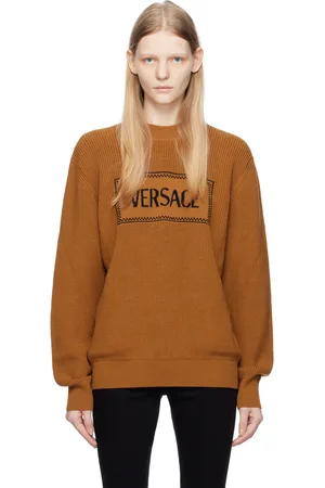 VERSACE Orange 90s Vintage Sweater
