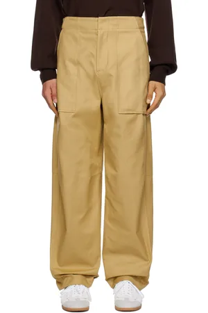 Recto Beige Military Trousers