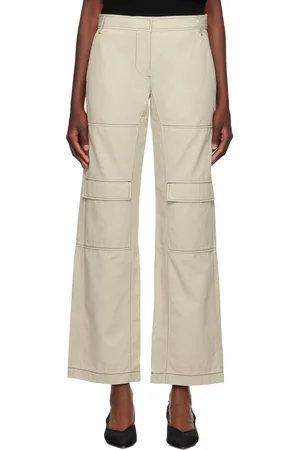 Bec & Bridge Beige Flynn Trousers