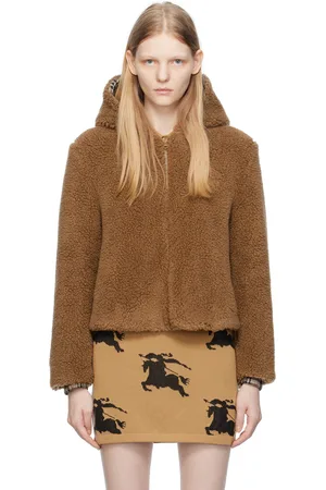 Burberry Brown Hooded Jacket