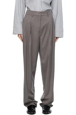 REMAIN Birger Christensen Gray Suiting Trousers