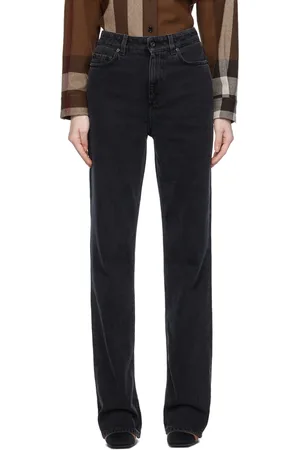 Burberry Black Straight Fit Jeans