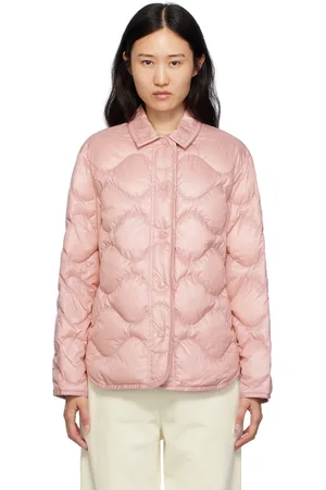 Moncler Pink Quilted Down Jacket