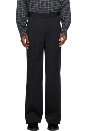 RELAXED FIT TROUSERS - LIMITED EDITION - Navy blue | ZARA India-saigonsouth.com.vn