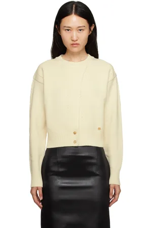 Recto Off-White Open Sweater