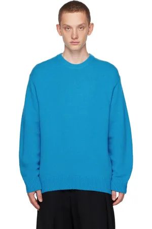 WOOYOUNGMI Blue Crewneck Sweater