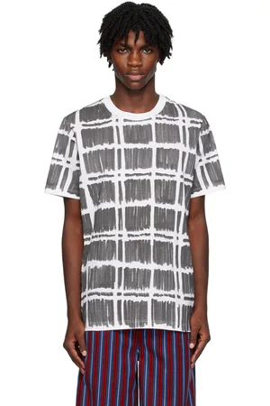 Marni Black Check T-Shirt