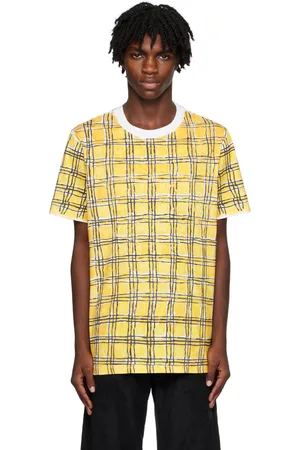 Marni Yellow Check T-Shirt