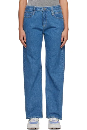 WOOYOUNGMI Blue Straight-Leg Jeans
