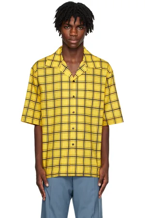 Marni Yellow Check Shirt