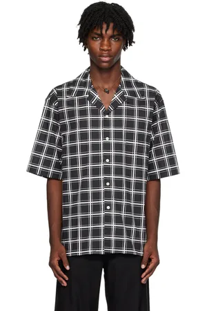 Marni Black Check Shirt