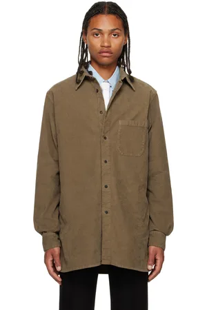 The Row Brown Melvin Shirt