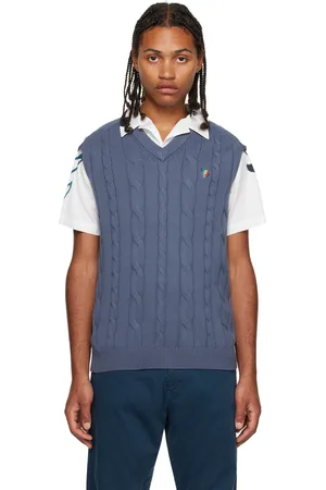 Paul Smith Blue Zebra Vest