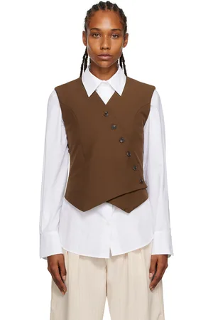 The Frankie Shop Maesa Cross Vest