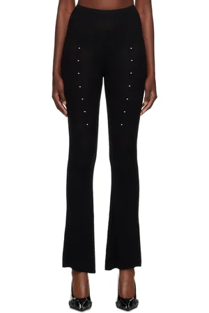 RUI Black Flared Lounge Pants