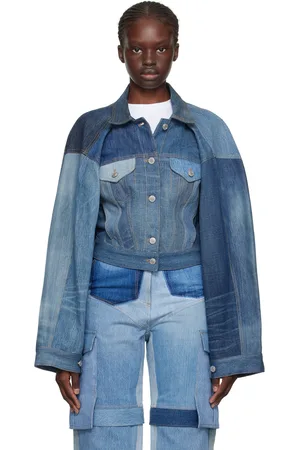 SRVC Blue Slouch Denim Jacket