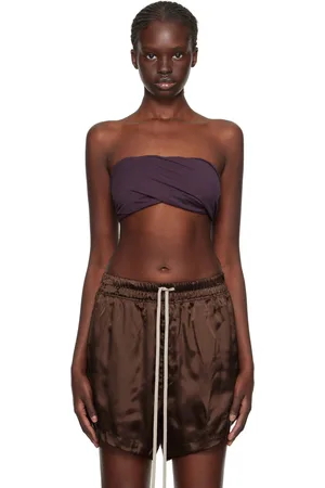 Rick Owens Purple Twisted Camisole