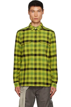 Rick Owens Yellow Brushed Shirt