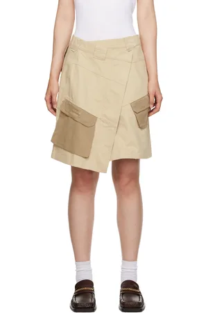 MARTINE ROSE Wrap Midi Skirt
