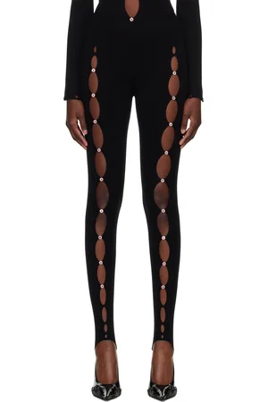 RUI Black Cutout Leggings