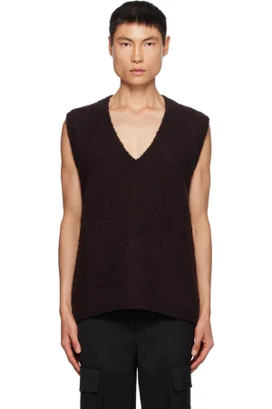 Rohe Brown V-Neck Vest
