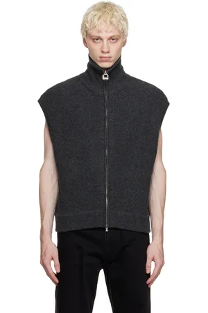 WOOYOUNGMI Gray Zip Vest
