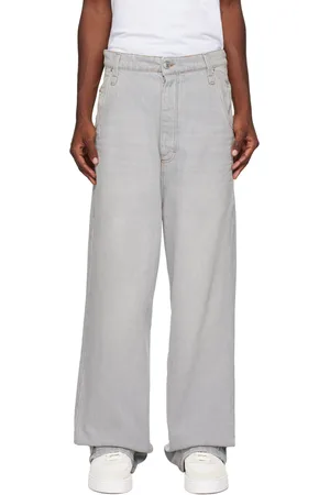 Ami Gray Baggy Fit Jeans