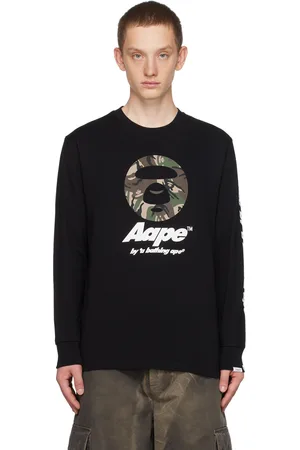 Buy AAPE BY A BATHING APE Long Sleeved T-shirts for Men Online