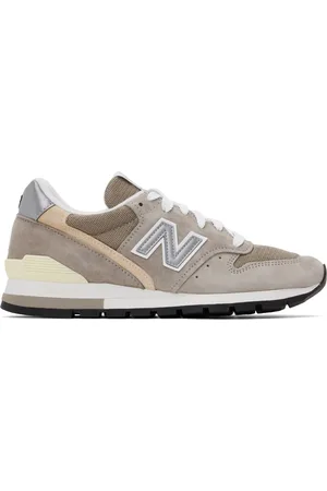 New Balance Gray & Khaki Made in USA 996 Core Sneakers