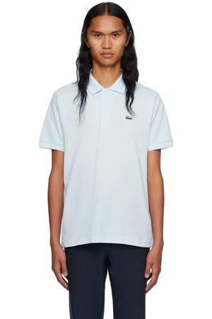 Lacoste Polo Shirt Live X Minecraft in Blue for Men