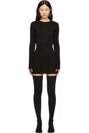 GCDS Black Degrade Minidress