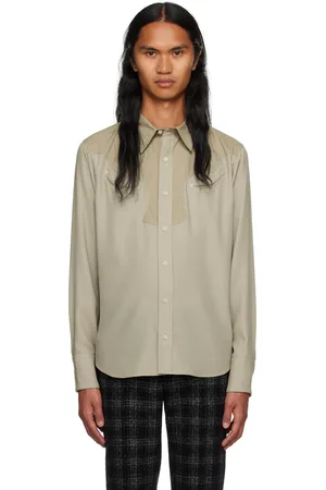 Maiden Name Beige Garrett Shirt