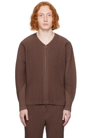 Issey Miyake Brown Monthly Color September Cardigan