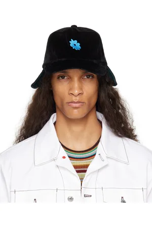 Paul Smith Black Ear Flap Cap