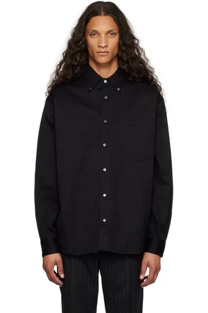 Acne Studios Black Button-Up Shirt