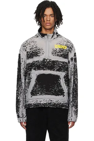 Diesel Black & Gray S-Alute Sweater