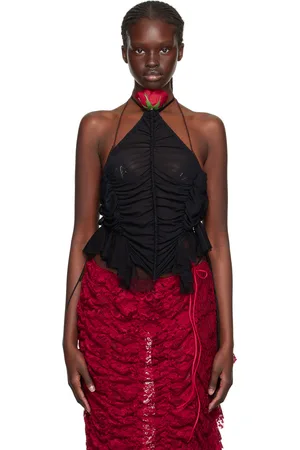 ESTER MANAS Rose Tank Top
